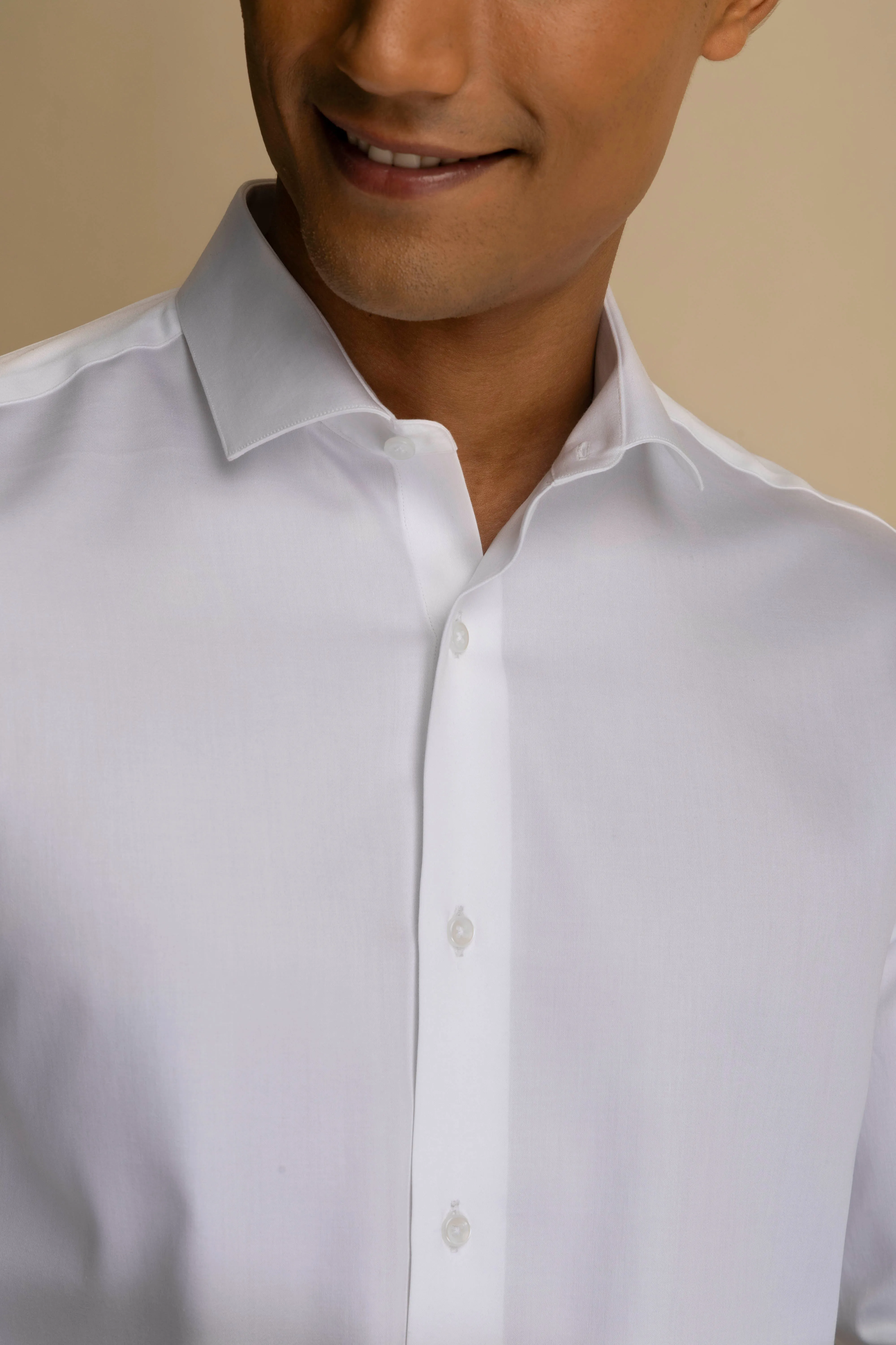 White Sateen Shirt