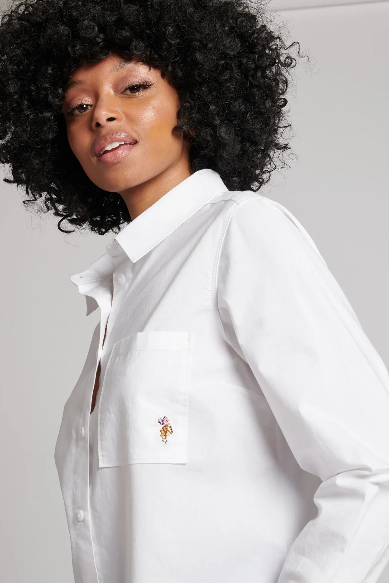 Womens Classic Shirt in Bright White